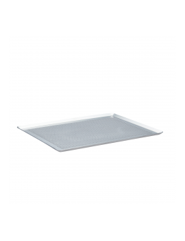 Plaque de cuisson perforée en inox De Buyer