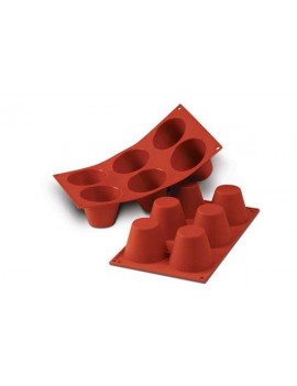 Muffin - moule silicone Silikomart Ø75 H 60 mm