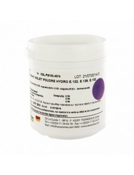 Colorant violet poudre hydrosoluble professionnel SEVAROME