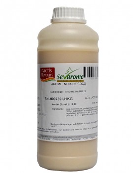 Noix de coco Note lait de coco Arôme alimentaire naturel professionnel SEVAROME