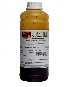 Caramel Beurre Salé Note gourmande Arôme alimentaire naturel professionnel SEVAROME