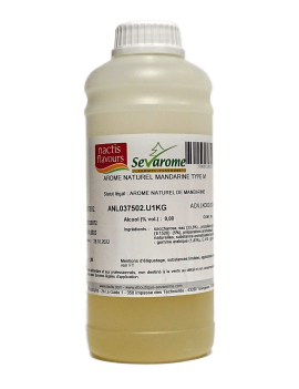 Mandarine Type M Arôme alimentaire naturel professionnel 3034 SEVAROME