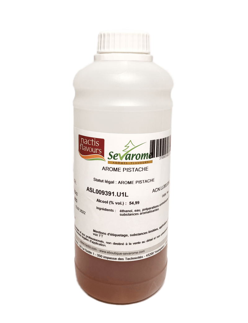 Pistache Note amande amère Arôme alimentaire professionnel 0062 SEVAROME