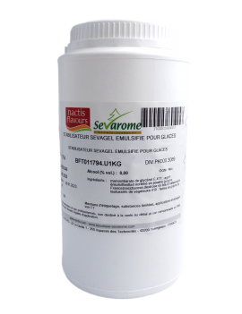 SEVAGEL Stabilisateur émulsifié pour glaces 3089 SEVAROME