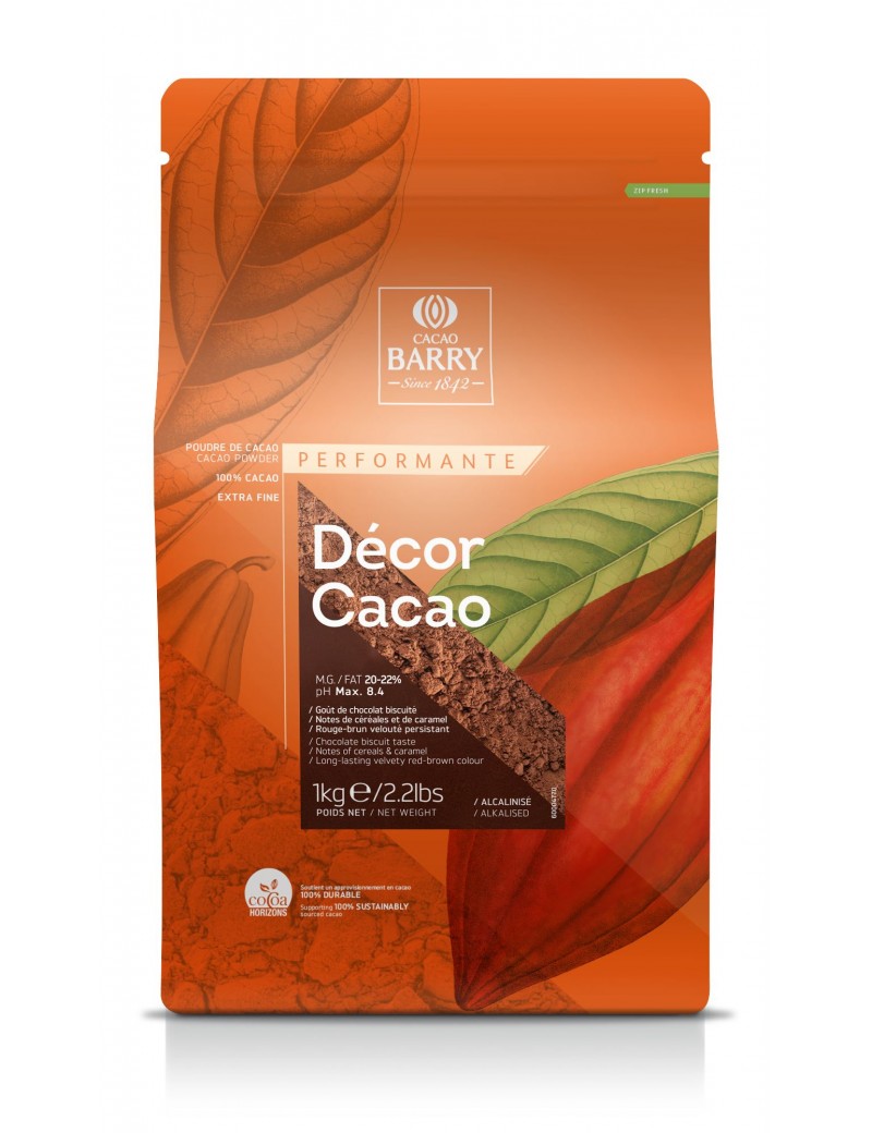 Poudre de cacao Décor hydrophobe CACAO BARRY
