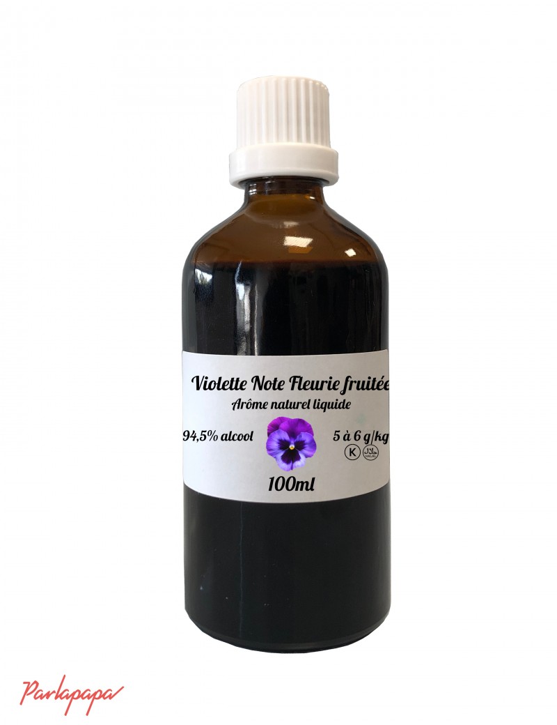 Violette Note Fleurie fruitée Arôme alimentaire naturel professionnel 4819 SEVAROME Violette Note Fleurie fruitée Arôme alimentaire naturel professionnel 4819 SEVAROME