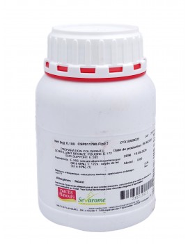 Colorant alimentaire scintillant bronze poudre liposoluble professionnel 9020 SEVAROME