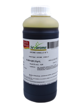 Vanille N°5 Note vanillée alimentaire professionnel Arôme 3028 SEVAROME