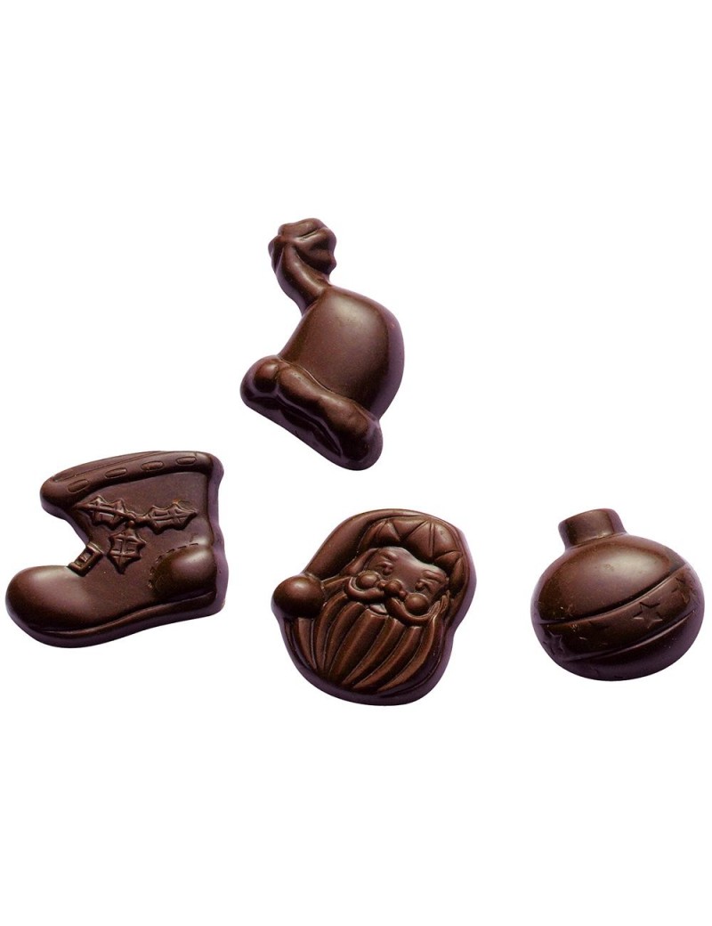 Moule à chocolat 24 empreintes Fritures Noël - Pâtisserie - Parlapapa