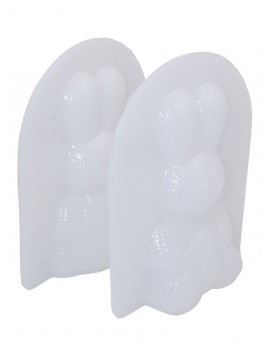 Set Moules à chocolat Lapin Tricot 15 cm CACAO BARRY