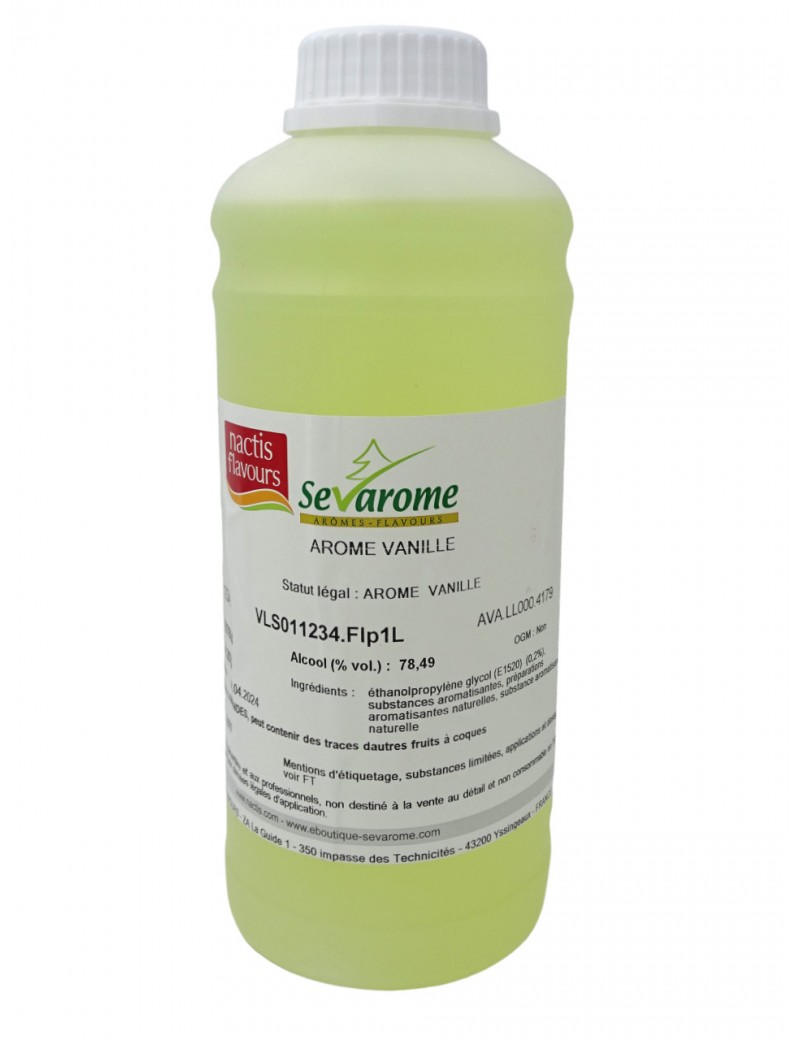 Vanille Note puissante caramel lactée alimentaire professionnel Arôme 4179 SEVAROME