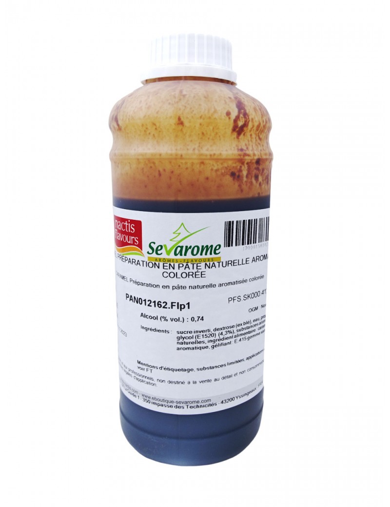 Pâte de caramel arôme naturel alimentaire professionnel 4127 SEVAROME