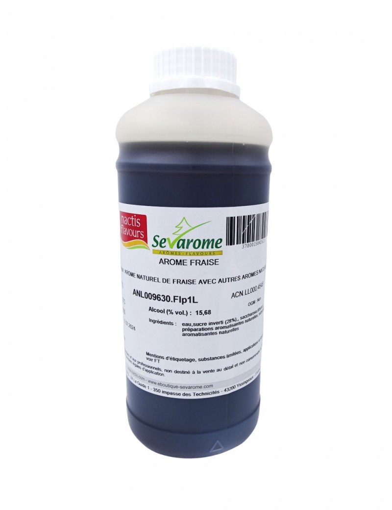 Fraise Note fruitée fleurie Arôme alimentaire naturel professionnel 4548 SEVAROME