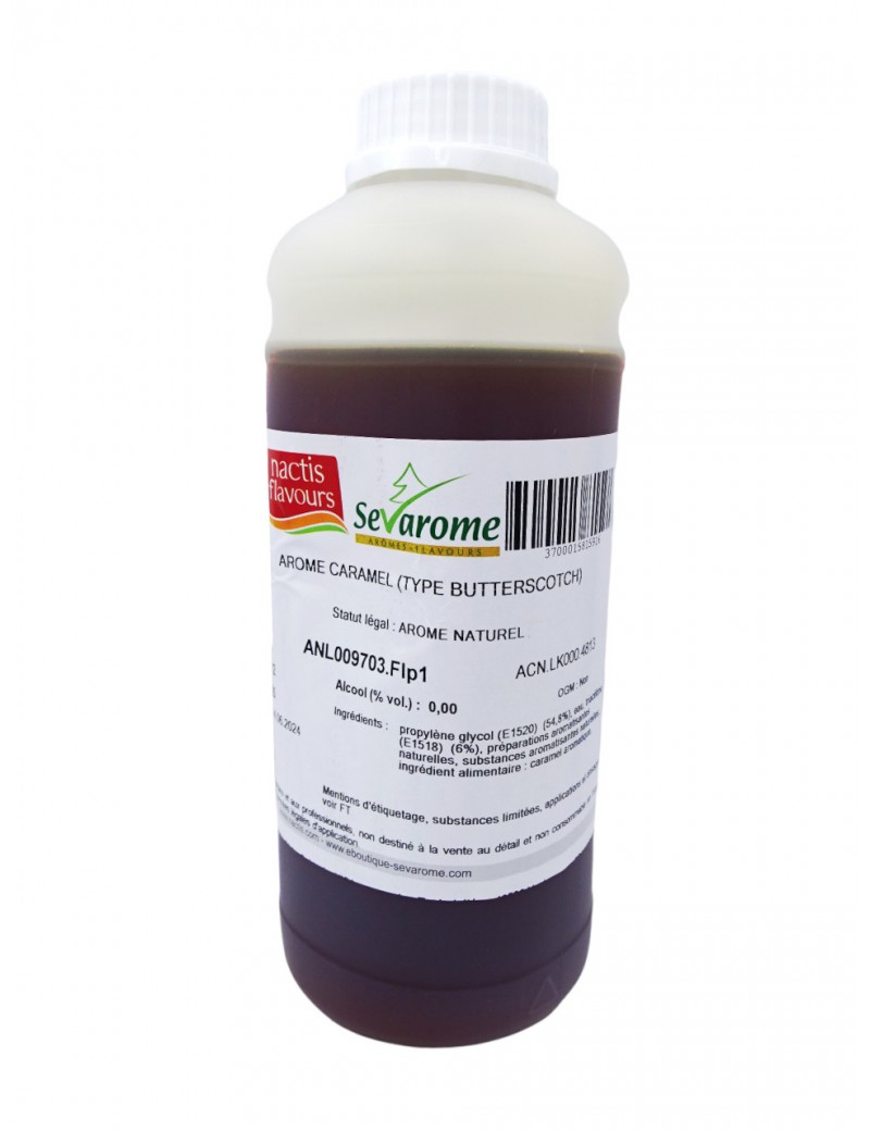 Caramel Type Butter Scotch Arôme naturel alimentaire professionnel 4813 SEVAROME