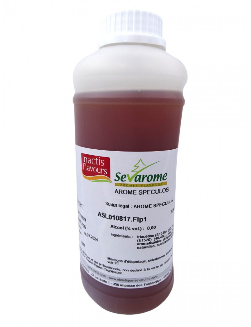 Spéculoos Note cannelle caramel biscuitée Arôme alimentaire professionnel 3480 SEVAROME
