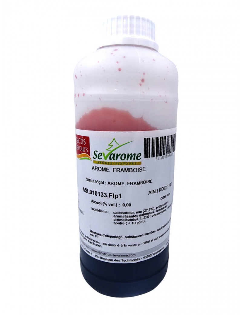 Framboise Note fraîche Arôme alimentaire professionnel 1140 SEVAROME