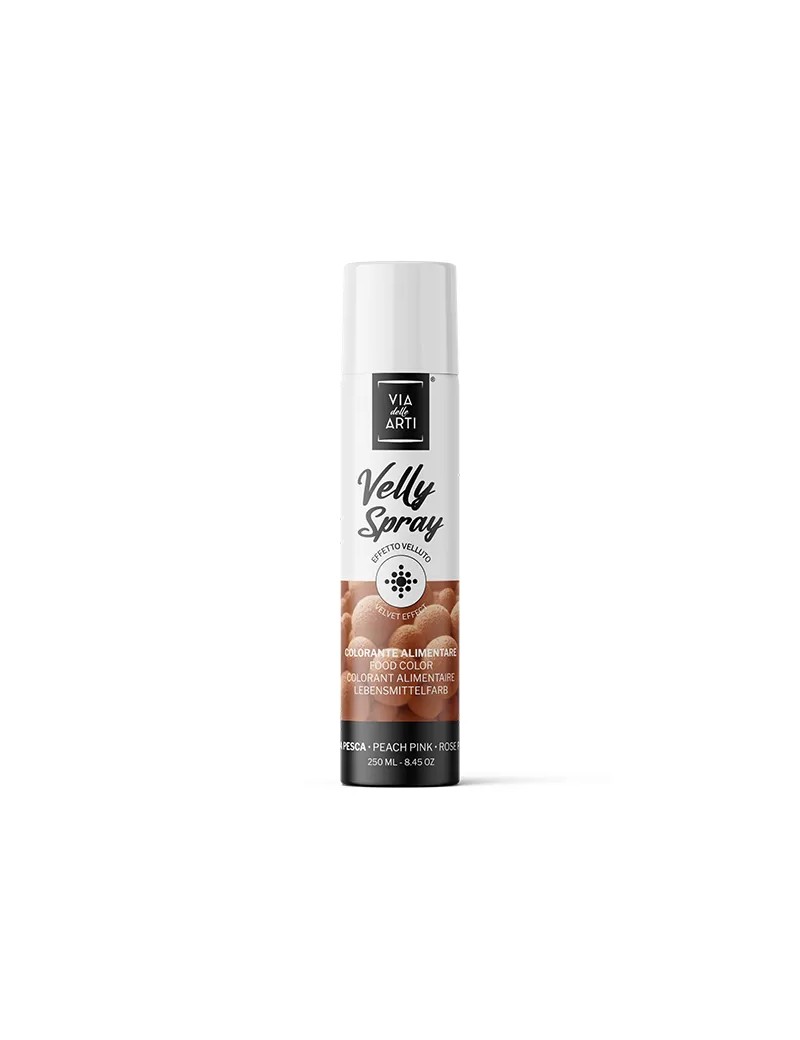 Colorant naturel rose pêche spray Velly effet velours 250ml VIA DELLE ARTI Colorant naturel rose pêche spray Velly effet velours 250ml VIA DELLE ARTI
