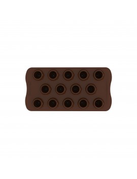 Moule silicone Snowman EasyChoc 12 bonhommes de neige SCG062 SILIKOMART