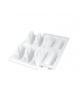 Tre Cime 120 Moule silicone pour 6 créations SILIKOMART