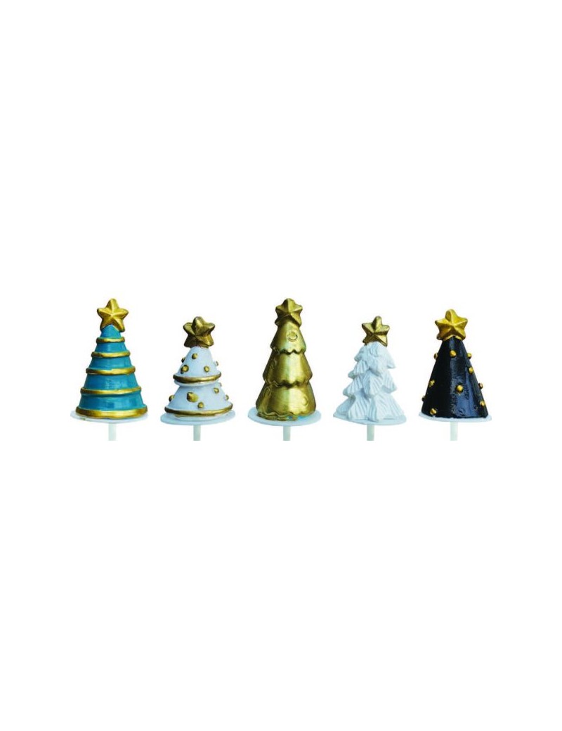 Assortiment de sapins de Noël pour bûches MALLARD FERRIERE