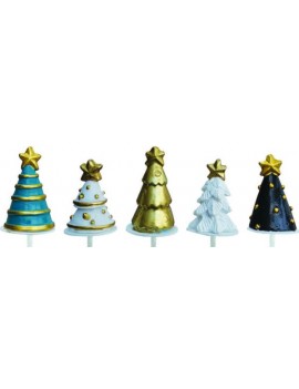 Assortiment de sapins de Noël pour bûches MALLARD FERRIERE