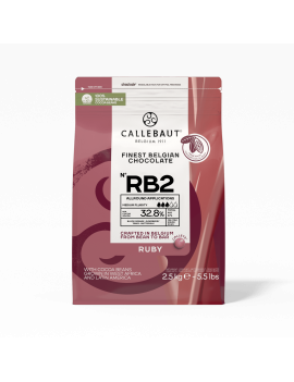 Nouveautés Chocolat de couverture Ruby RB2 47,3% CALLEBAUT