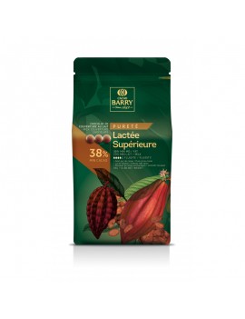 Chocolat lait de couverture Lactée Supérieur Barry 38.2% CACAO BARRY