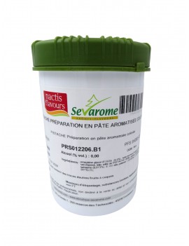Pâte de Pistache Aromatisée et colorée professionnel 4233 SEVAROME