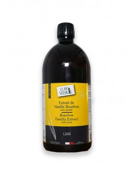 Extrait de vanille Bourbon avec grains  - L200 EURO VANILLE