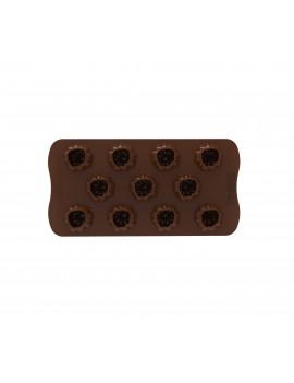 Moule silicone  CHOCO DELICA 12 citrouilles SCG061 SILIKOMART