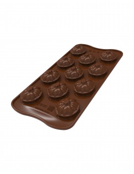 Moule silicone  CHOCO DELICA 12 citrouilles SCG061 SILIKOMART
