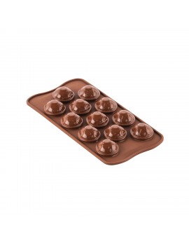 Moule silicone Amleto 12 crânes SCG055 SILIKOMART
