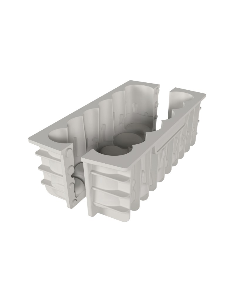 Moule silicone Bûche Lumière SILIKOMART