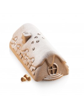 Moule silicone Winter Cottage SILIKOMART
