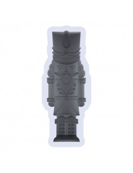 Moule silicone Nutcracker Bûche 1000 SILIKOMART