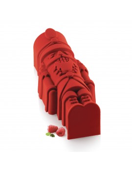 Moule silicone Nutcracker Bûche 1000 SILIKOMART