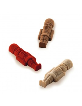 Moule silicone Choco Schiaccianoci 6 personnages SCG065 SILIKOMART