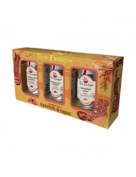Coffret épices : Apéritifs et Tapas TERRE EXOTIQUE