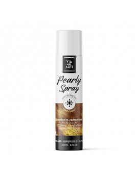 Colorant Or Effet Métallisé - Spray Pearly 250ml VIA DELLE ARTI