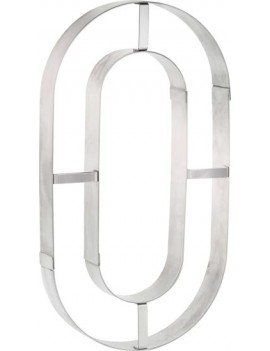 Découpoir Chiffre 0 Number Cake Inox 32 cm x 18 cm MALLARD FERRIERE