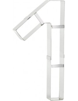 Découpoir Chiffre 1 Number Cake Inox 32 cm x 18 cm MALLARD FERRIERE