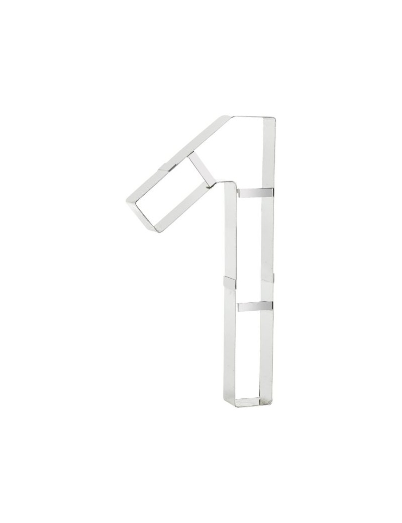 Découpoir Chiffre 1 Number Cake Inox 32 cm x 18 cm MALLARD FERRIERE