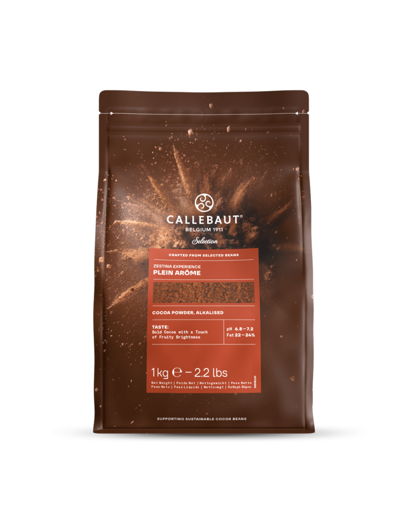 Poudre de cacao Plein Arôme Zestina la plus brune CALLEBAUT