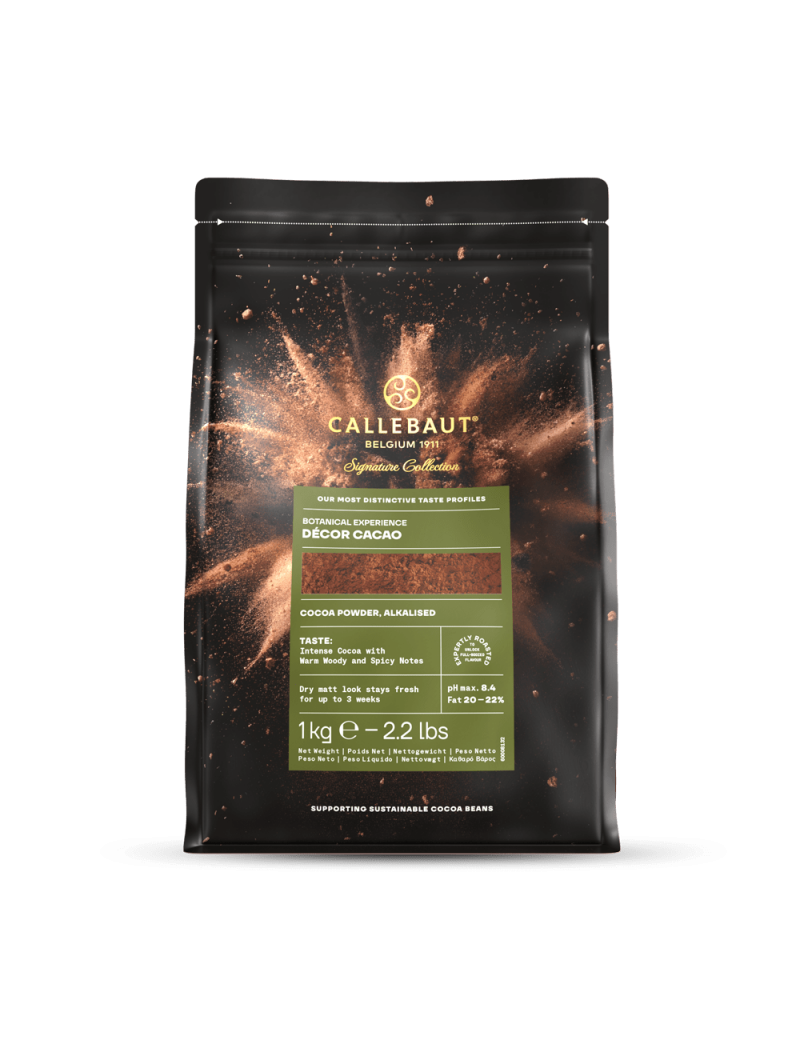 Poudre de cacao Décor Botanical hydrophobe CALLEBAUT