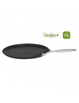 Poêle à crêpes revêtement céramique 28 cm Castel'Pro® Fixe CERALISS+ CRISTEL
