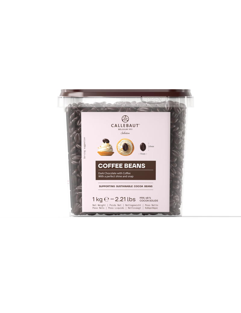 Grains de café au chocolat noir CALLEBAUT