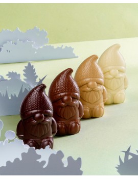 Moule à chocolat Lutin Tricot 10 cm n°316 - 4 empreintes CACAO BARRY