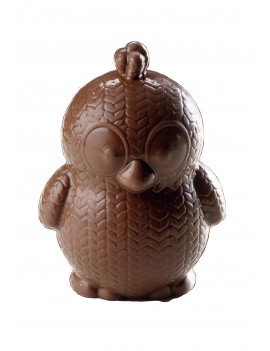 Moule à chocolat Poussin Tricot 10 cm n°317 - 4 empreintes CACAO BARRY