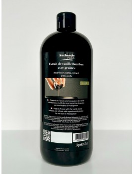 Extrait de vanille 200g/L avec graines - support sucre AUTHENTIC PRODUCTS