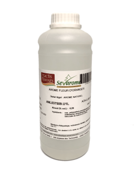 Fleur d'Oranger Arôme alimentaire naturel 1L professionnel 4121
